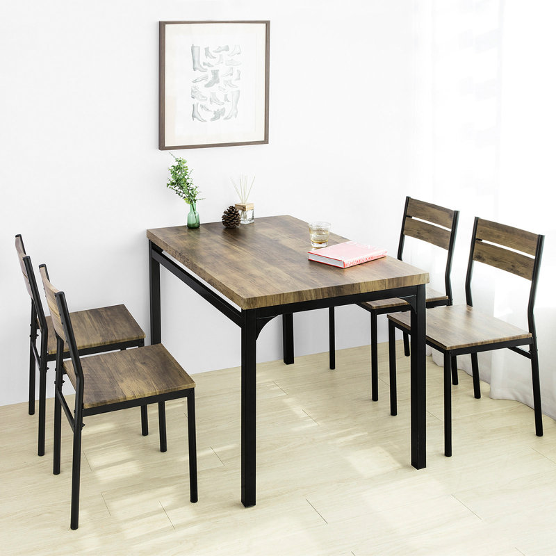 Adien Metal Base Dining Table