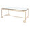 Parallel Sled Glass Coffee Table