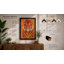 Tiger's Gaze Modern - Framed Print-1358614609-1358614608