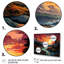 «Planets Sunset On Mountain II», reproduction sur toile-397520558-397520567