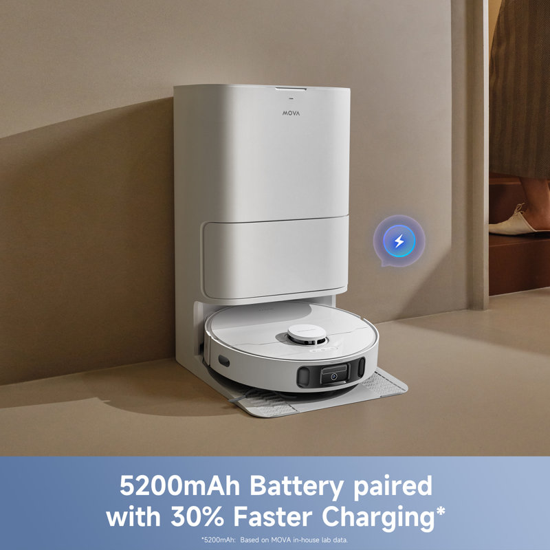 Mova E40 Ultra Auto-Empty Robot Vacuum and Mop