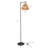 Akachi 150cm Black Task Floor Lamp