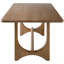 Dawna 78" Solid Wood Trestle Dining Table-1205391705
