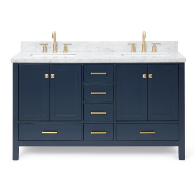 Ensemble de meuble-lavabo double 61 po Cambridge