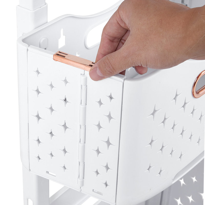Plastic Laundry Basket with Handles