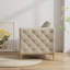 Chaise d'appoint pour fauteuil de salon rembourrée avec pieds en velours-301673182