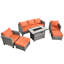 Ensemble de conversation en rotin avec coussins Jyron-86180488-98961579-98961577