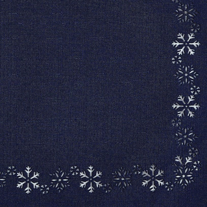 Sulayman Snowflake Laser Cut Tablecloth, 52" Square