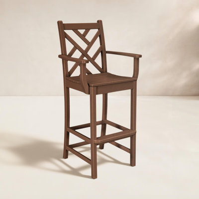 POLYWOOD® Chippendale Patio Bar Stool