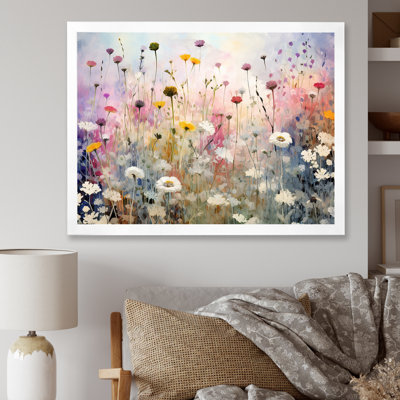 Wildflowers Wander meadows - Wildflowers Canvas Prints