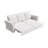 Modern Sofachesterfield Sofa,93.7"  Pull Out Sofa Bed, 3-In-1 Velvet Convertible Sleeper Sofa With Nailhead Trim & Rolled Arm,Multi-Functional Sofa Bed  ,,Apartment,Office,-75037498