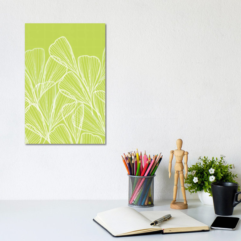 Modern Tropical Abstract - Wrapped Canvas Print, 20.32 cm H x 30.48 cm W