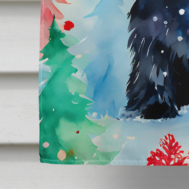 Double Sided Polyester Christmas, 40'' H x 28'' W