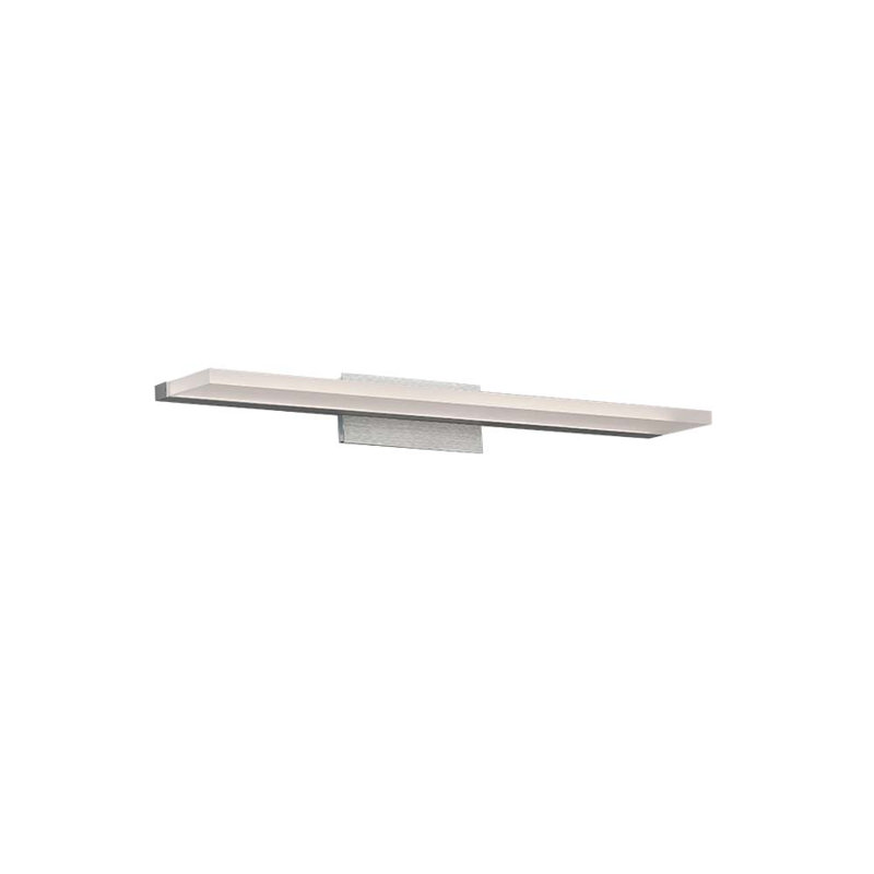  Salas Dimmable LED Bath Bar, 3" H x 25" W x 5" D, Champagne Silver