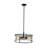 4 - Light Dimmable Drum Chandelier