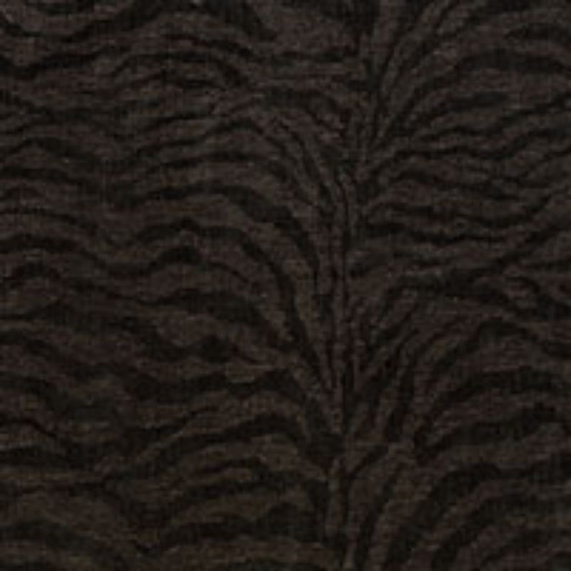 Tiger Chenille Fabric, Charcoal