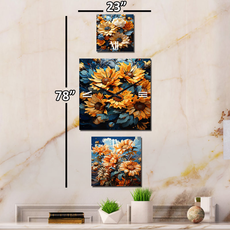 Riqui Metal Wall Clock