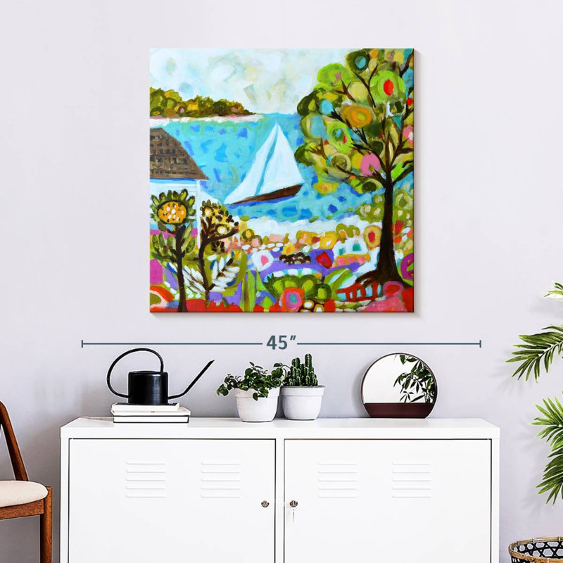 Senne Nautical Whimsy V, 30" H x 30" W