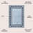 Shannon French Border Blue/Navy Rug-2432297