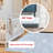 Loni Solid Machine Washable Runner Shag Rug for Living Room Bedroom Dining Room Nursery Entryway Hallway-1056967366