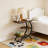 Industrial-chic 3-tier C-shaped End Table