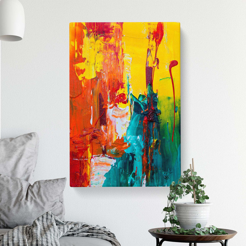 Abstract Vol.16 by S.Johnson - Wrapped Canvas, 91.4 cm H x 61 cm W