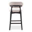 Tabouret de bar / de comptoir Alida Ena Lucia - siège en jute Harvest - structure Ebano-2043193056-2043193070