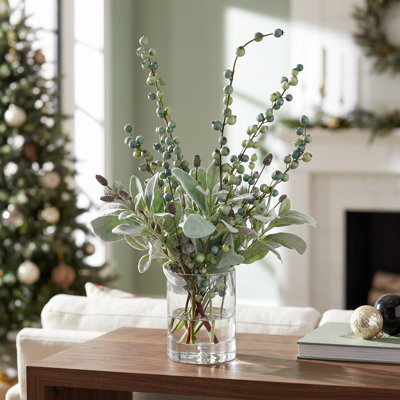 Jocile Polysilk Lamb's Ear Arrangement in Vase