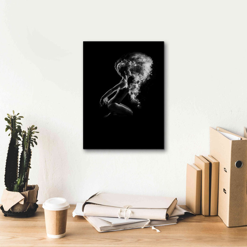 Demaj saupoudré sur toile par Design Fabrikken, H 16 po x l 12 po x P 0,75 po