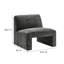 Fauteuil d'appoint rembourré Modway Amita Chenille-95616632