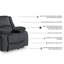 Dametris 42" Wide Rocker Standard Recliner-966034990-1036011614