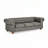 Chesterfield Sofa Tufted Linen Upholstered 3-Seater Sofa-530529412