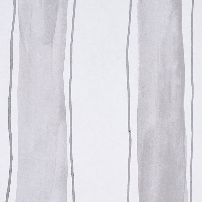 Schumacher x Porter Teleo Tracing Stripes Wallpaper, Gray