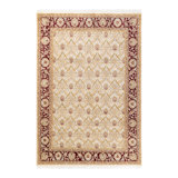 Classic One-of-a-Kind 5' 10" X 8' 5" Hand Knotted Area Rug