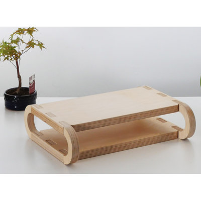 Pakswith Wood Monitor Stand