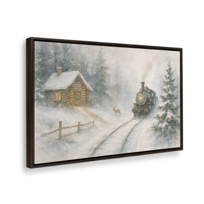 Whistle of Winter Canvas Art Print