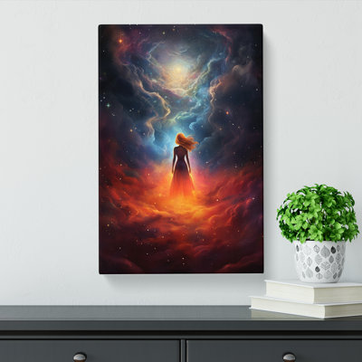 Galaxy Romanticism - Wrapped Canvas