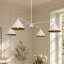 Lustre de salle à manger Talvi 4 lumières-291320688