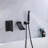 1 Handle Wall Waterfall Faucet with Diverter