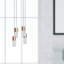 Luminaire suspendu cylindrique 4 lumières DEL Andromedae-1522829694