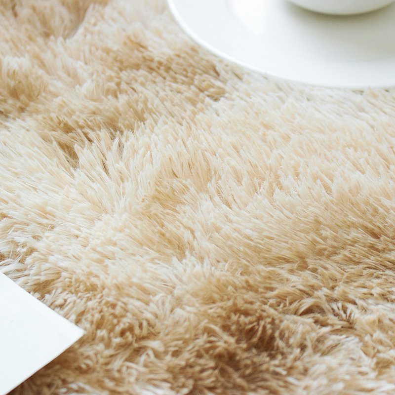 Spengler Faux Fur Abstract Indoor Rug