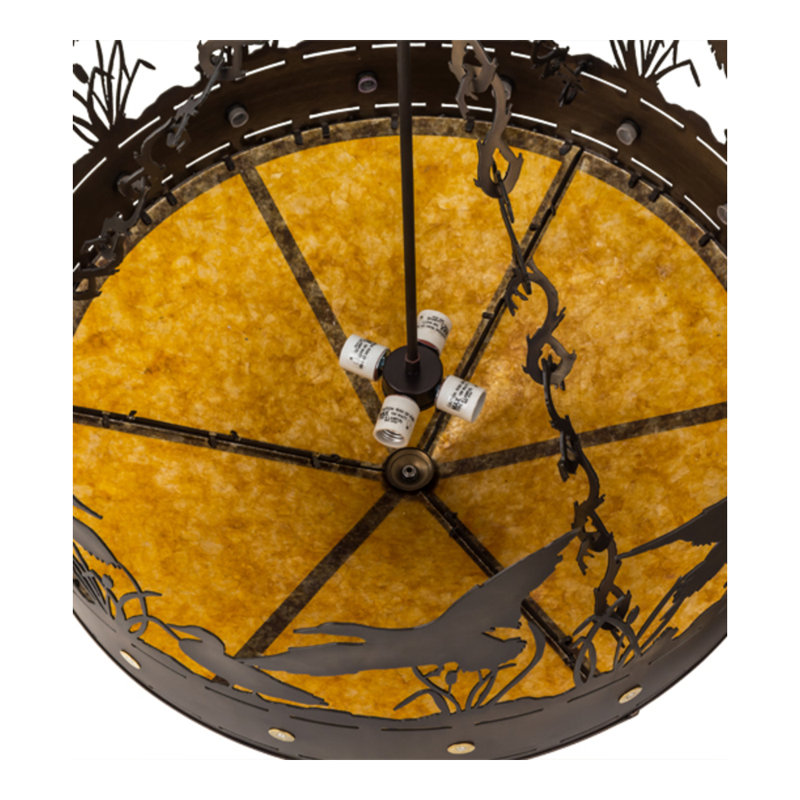 4 - Light Pendant, 41" H x 30" W x 30" D