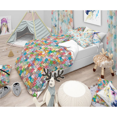 Ensemble de housse de couette pour enfants