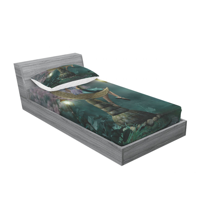 Microfiber Sheet Set, Twin XL Sheet Set with Fitted Sheet