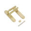 Connaught Knurled Lever on Backplate Latch 