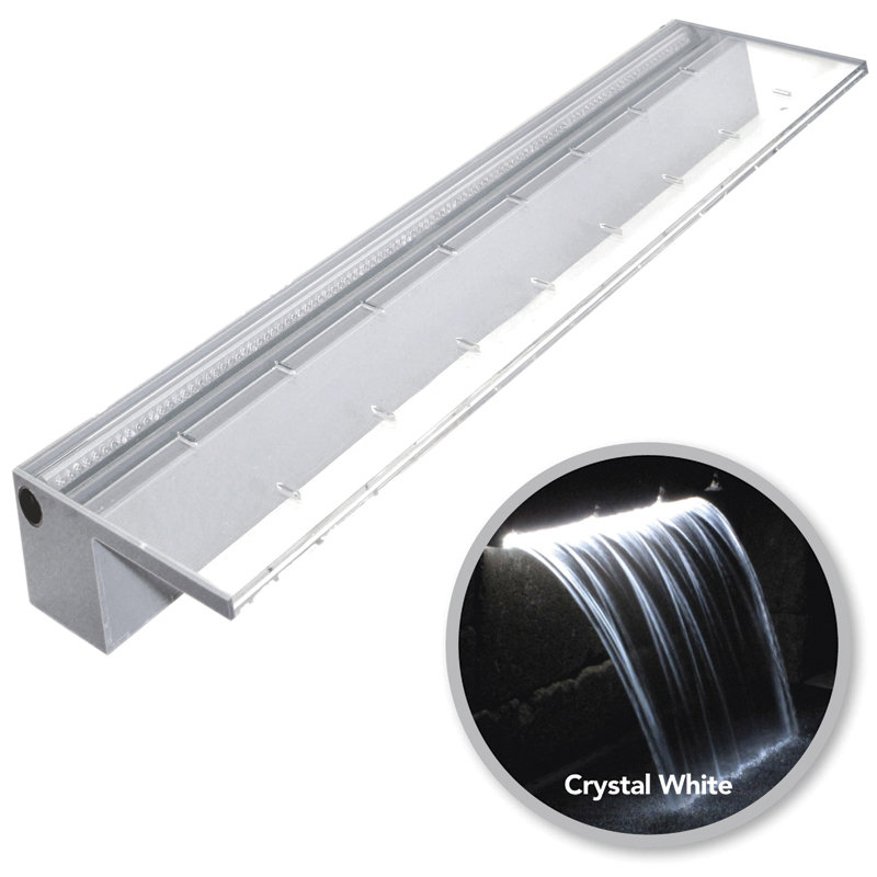 Christensen Colorfall Light, 36 po, Blanc cristal