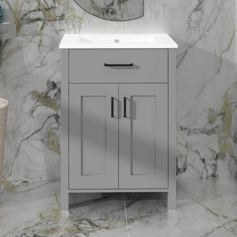 24 Inch Laundry Sink With Cabinet