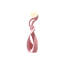47,24 ", grande pièce décorative luxueuse rose en peluche