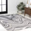 Tapis gris anthracite / crème Lilirose-2019428479