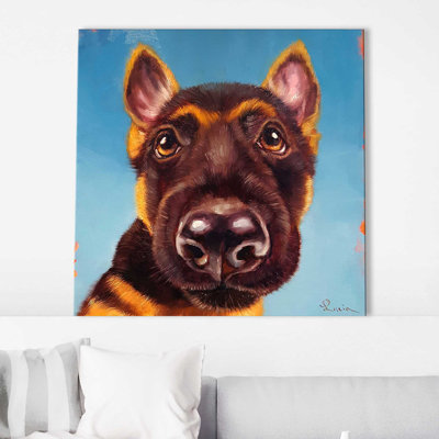 «Follow Your Nose 1» par Lucia Heffernan - Peinture